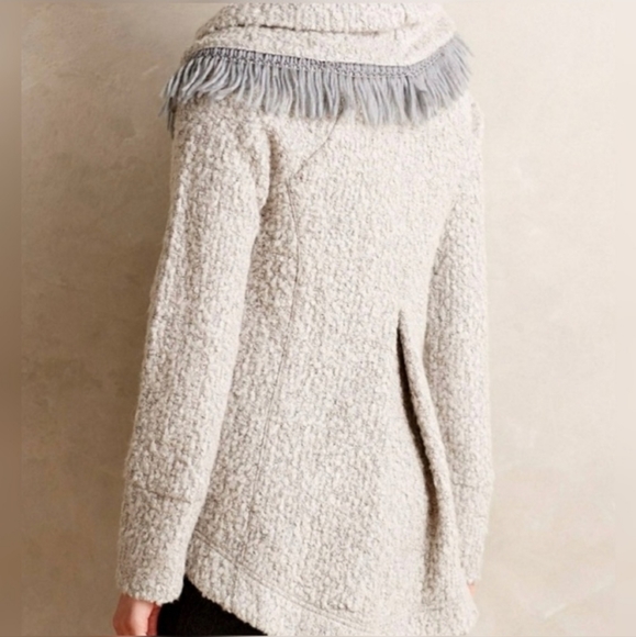 Anthropologie Angel of the North Cowl neck Sweater M - Picture 2 of 11